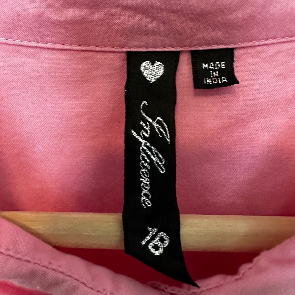 Pink Button-Up Shirt - Picture 4 of 4